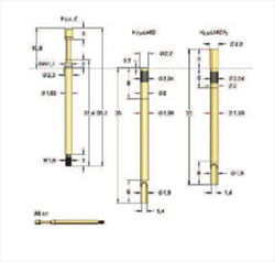 Đầu đo tiếp xúc hãng FEINMETALL F73206B200G300C